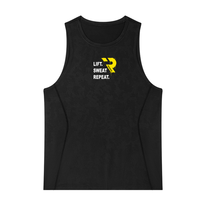 Men's Jacquard Performance Tank Top