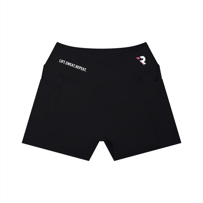Women’s High Rise Pocket Yoga Shorts