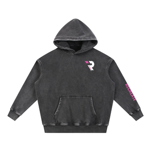 UNISEX Snow Wash Fleece Oversize Hoodie
