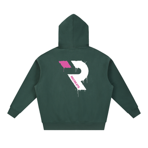 Essential Oversized Boxy Fit Fleece Hoodie