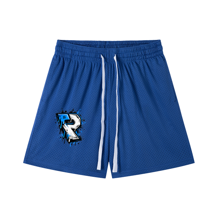 Mesh Drawstring Shorts