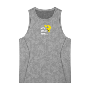Men's Jacquard Performance Tank Top