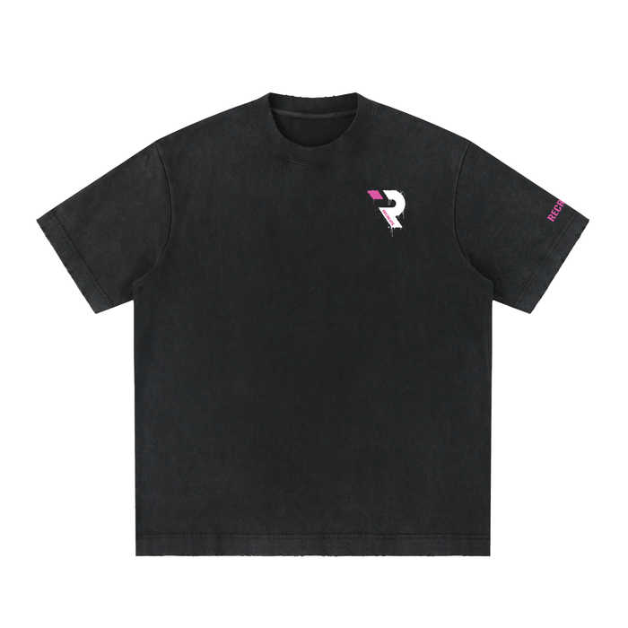 Heavyweight Vintage Washed Frayed T-Shirt