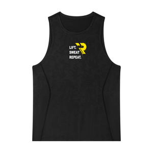 Men's Jacquard Performance Tank Top