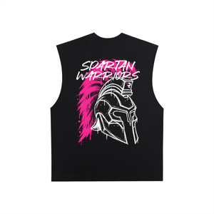 Raw Edge Cotton Tank Top