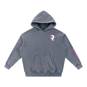 UNISEX Snow Wash Fleece Oversize Hoodie