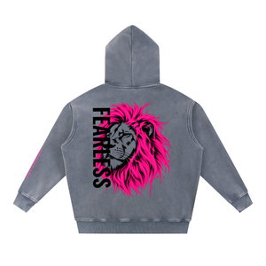UNISEX Snow Wash Fleece Oversize Hoodie