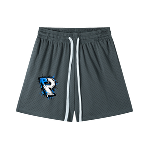 Mesh Drawstring Shorts