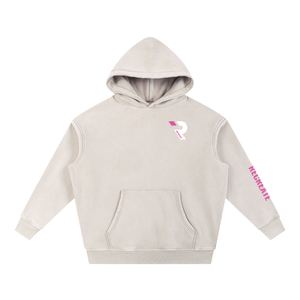 UNISEX Snow Wash Fleece Oversize Hoodie
